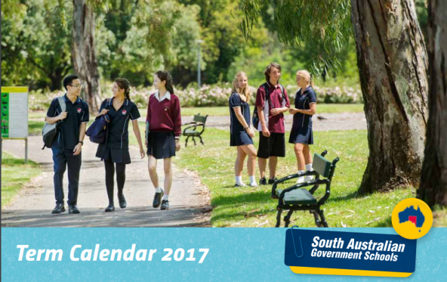 South Australia Government School Term Calendar 2017.png